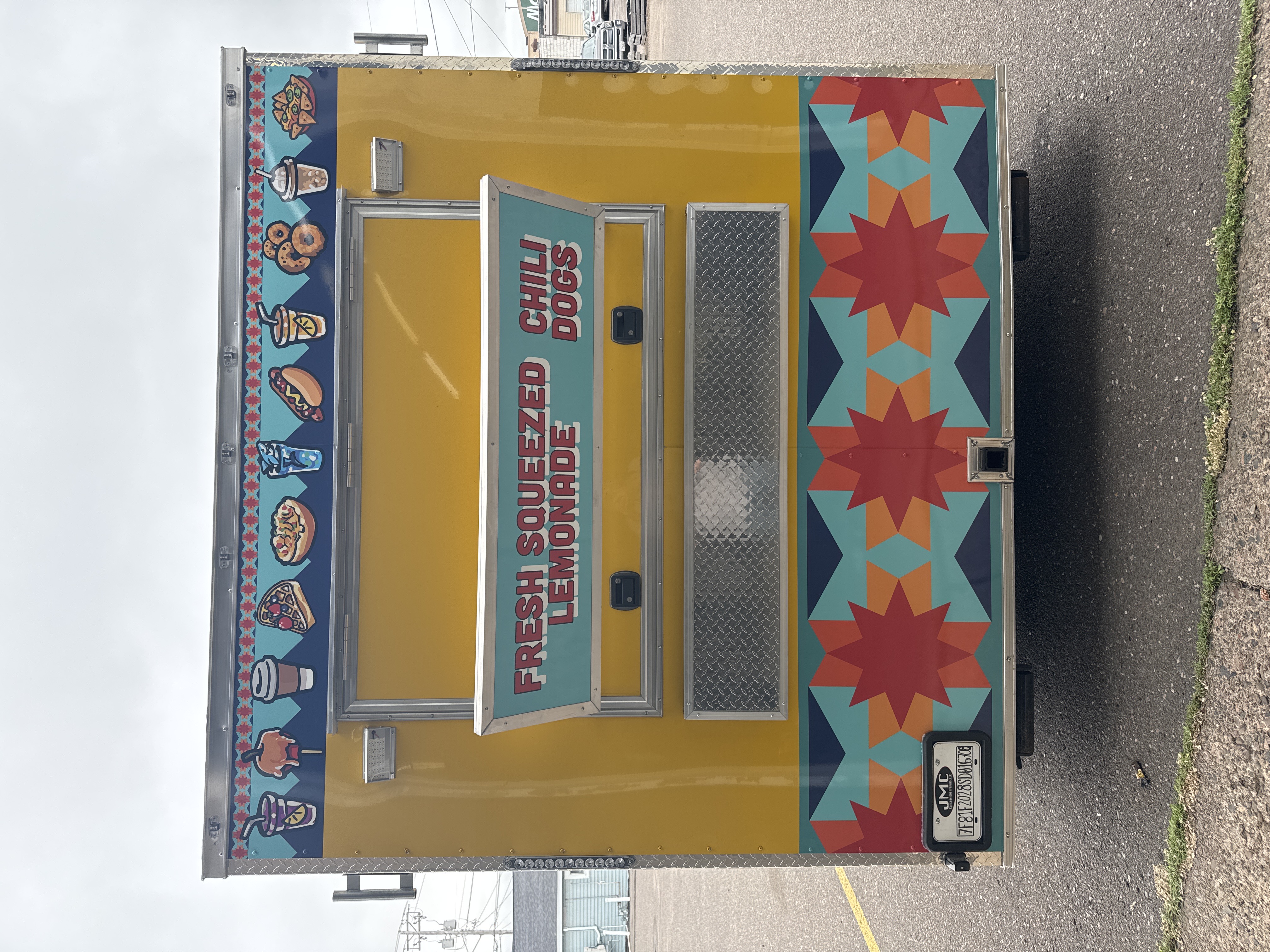 Carol's Concessions wrap side panel