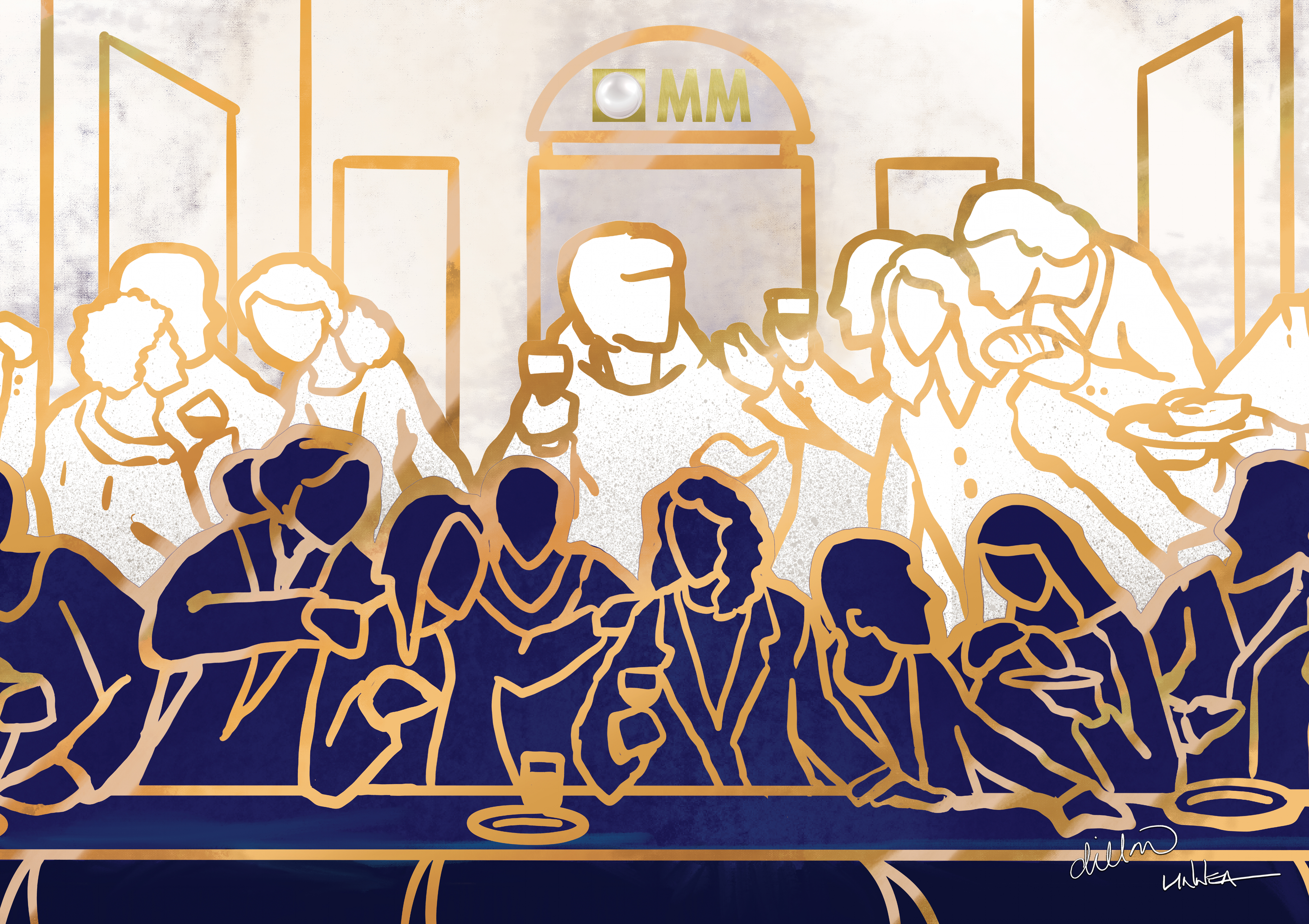 Restaurant Wall Art — Art & Decor